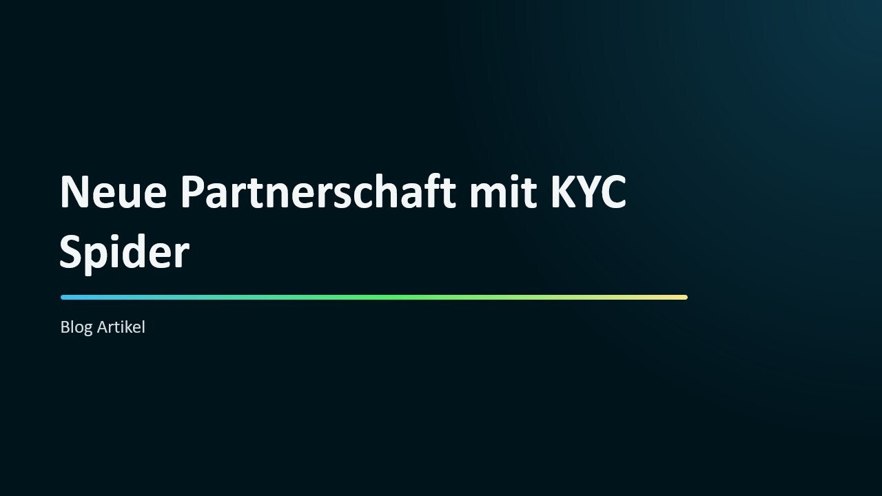 Neue Partnerschaft mit KYC Spider